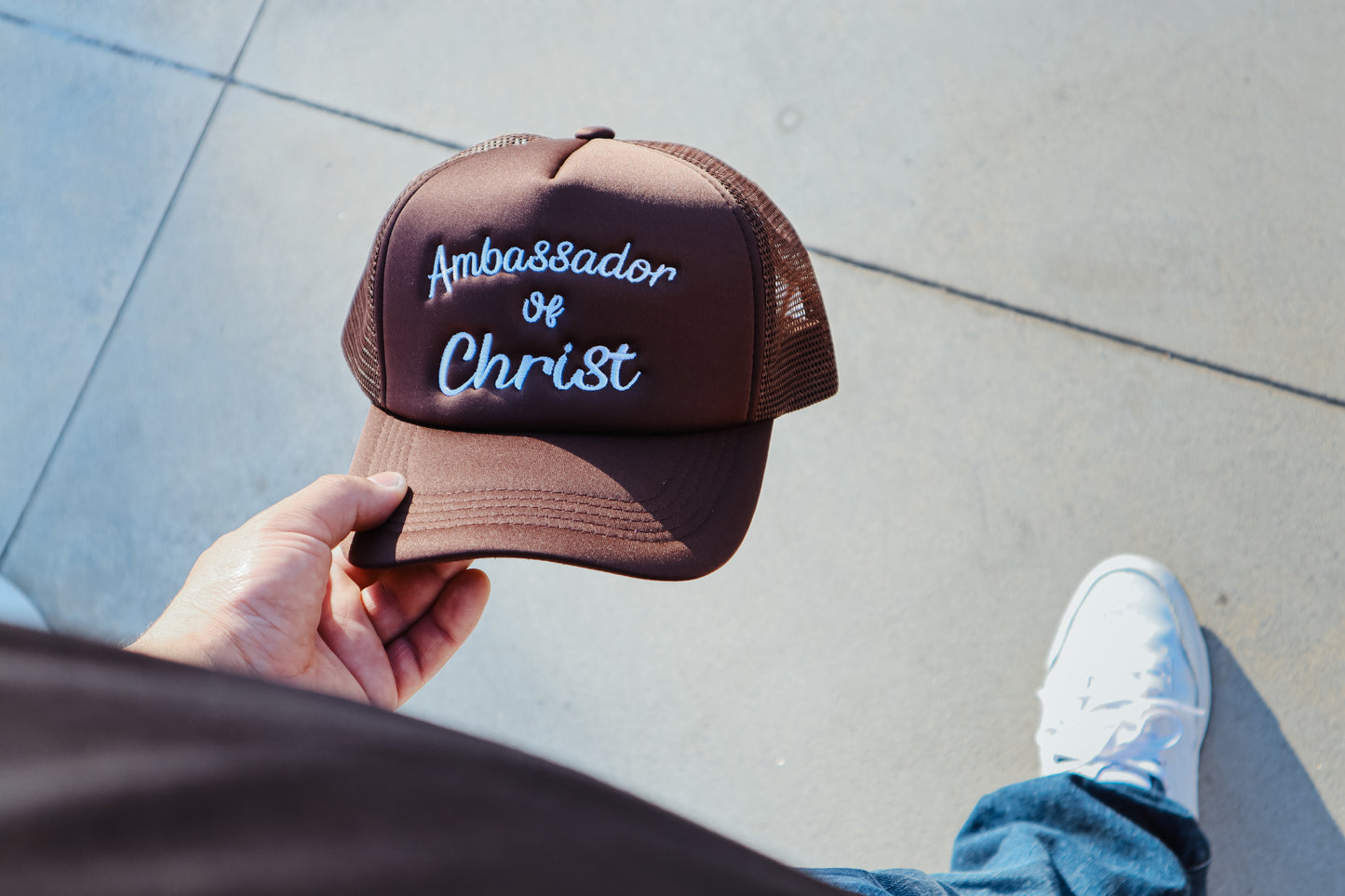 Ambassador Of Christ Trucker Hat