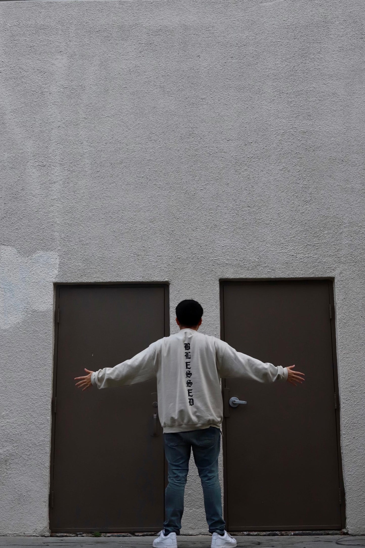 Blessed Tan Crewneck