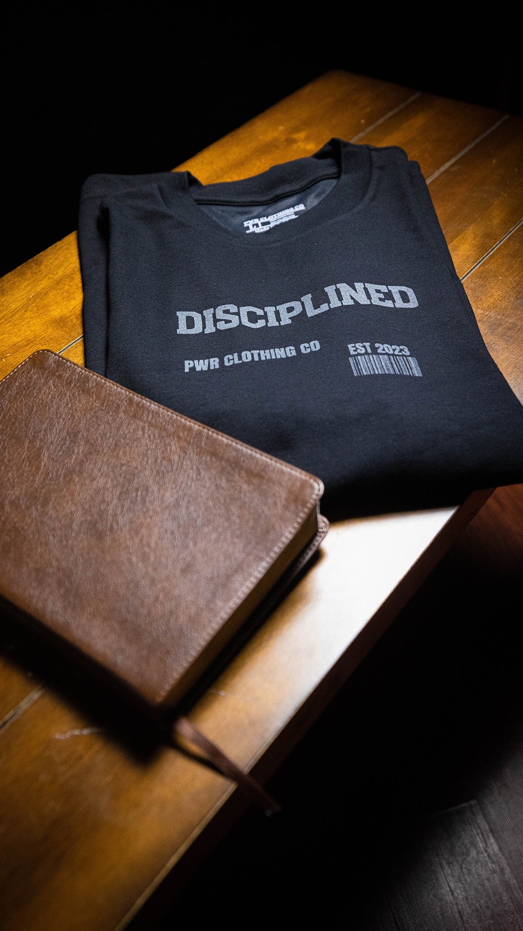 Disciplined Black Dri Fit Shirt
