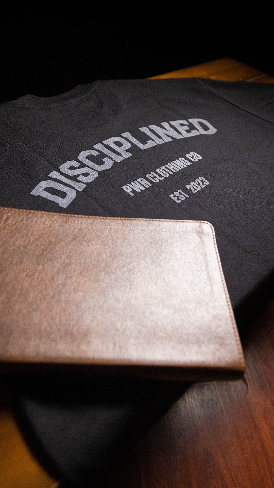 Disciplined Black Dri Fit Shirt