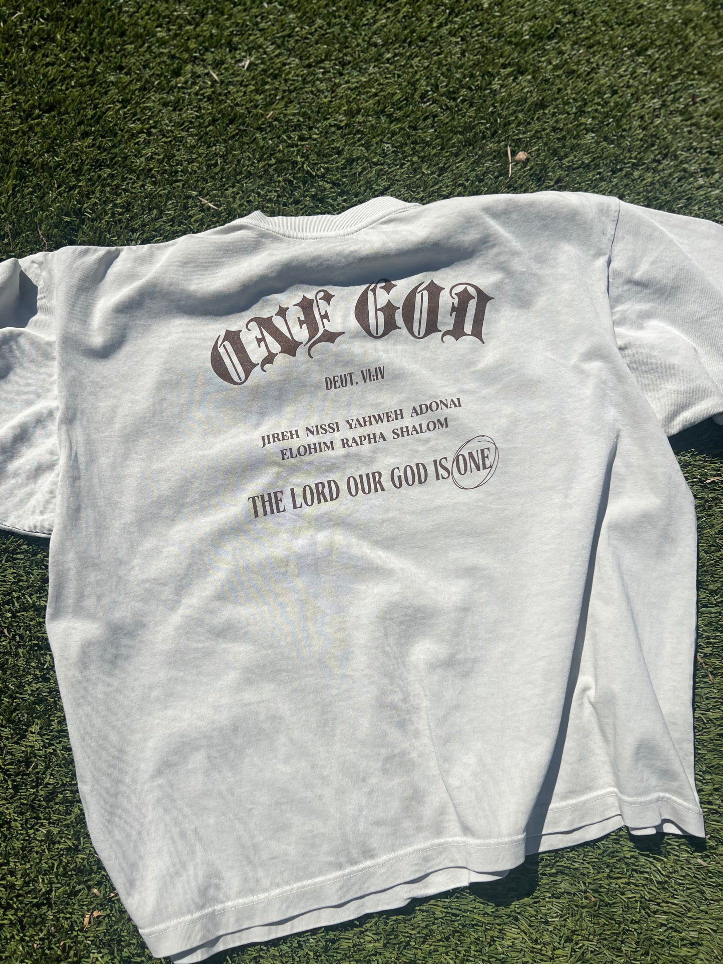 Deuteronomy 6:4 Oversized Shirt