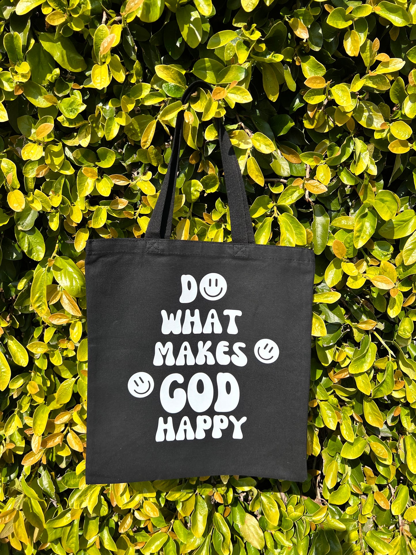 Happy Tote Bag