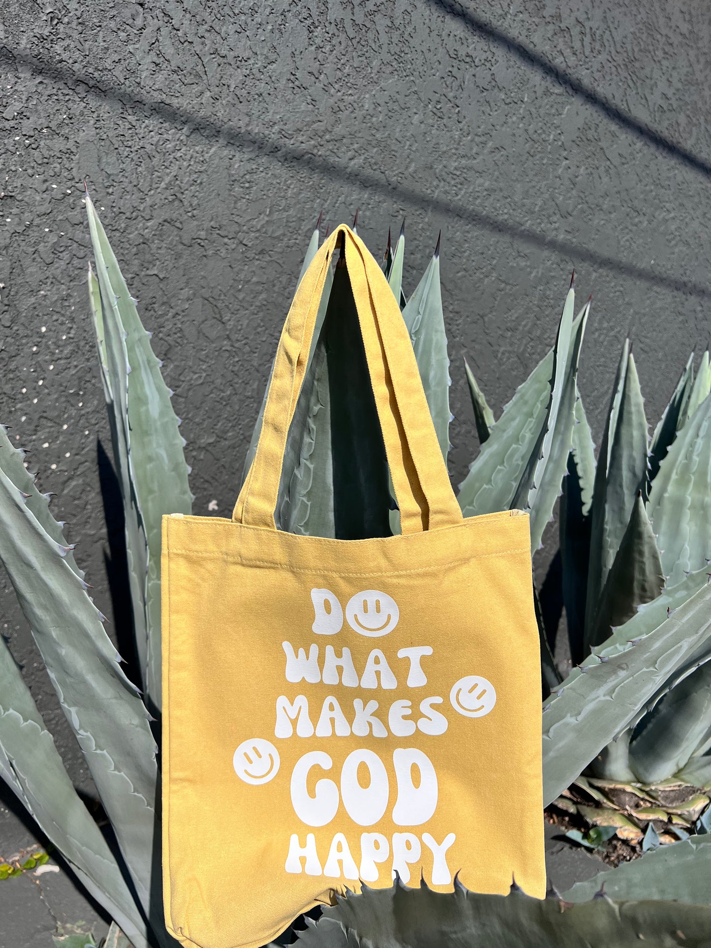 Happy Tote Bag